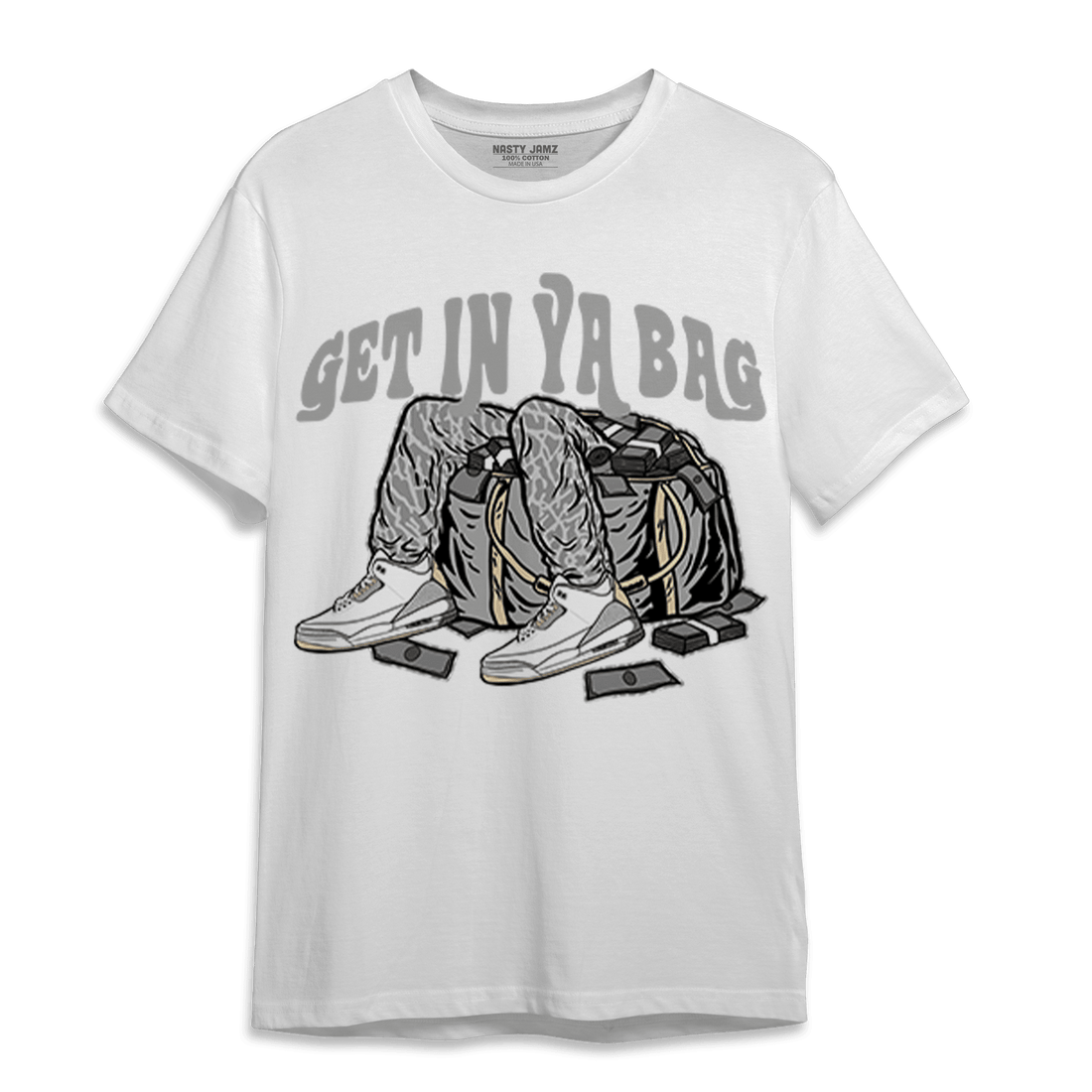 Craft Ivory 3s T Shirt Match Get In Ya Bag - NastyJamz