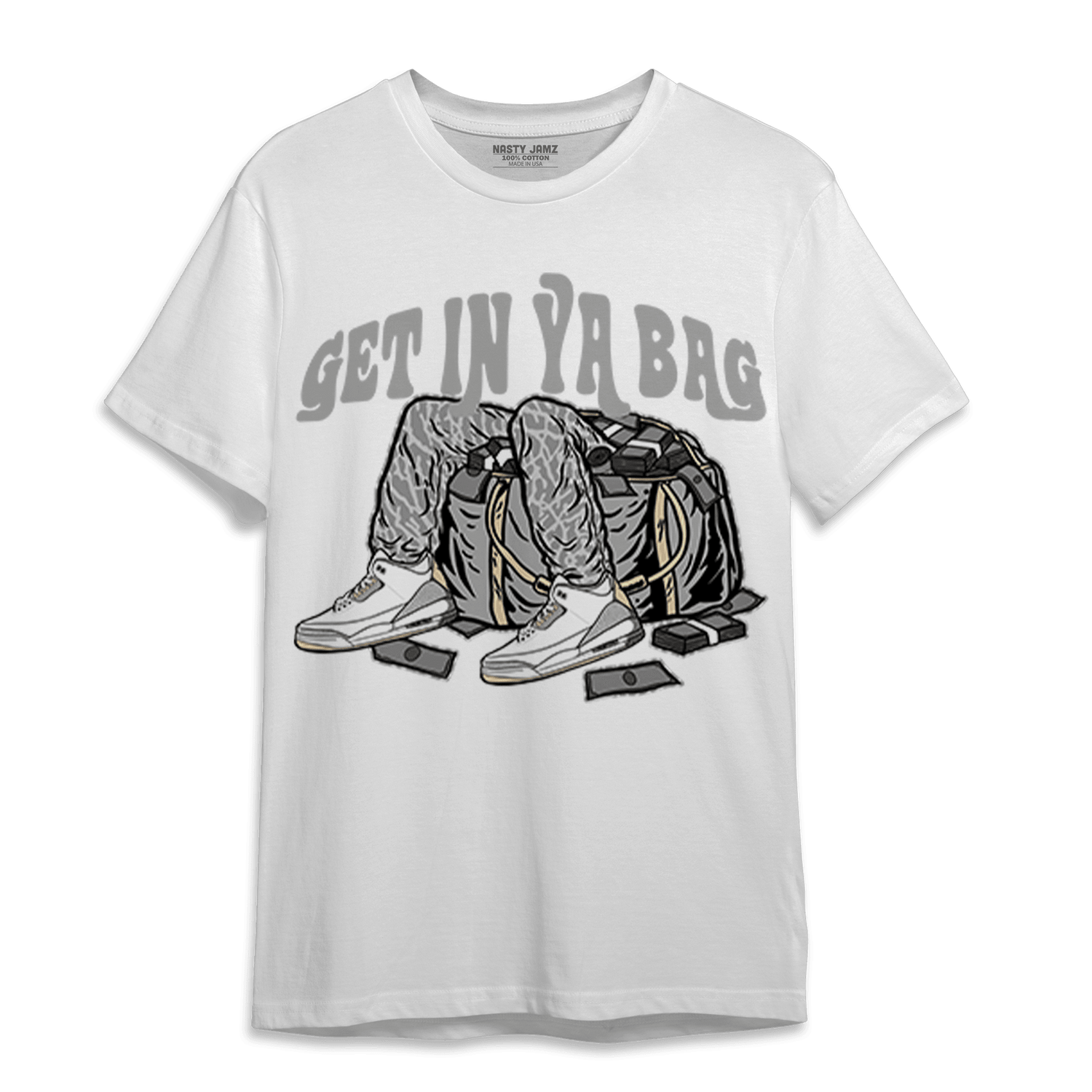 Craft Ivory 3s T Shirt Match Get In Ya Bag - NastyJamz