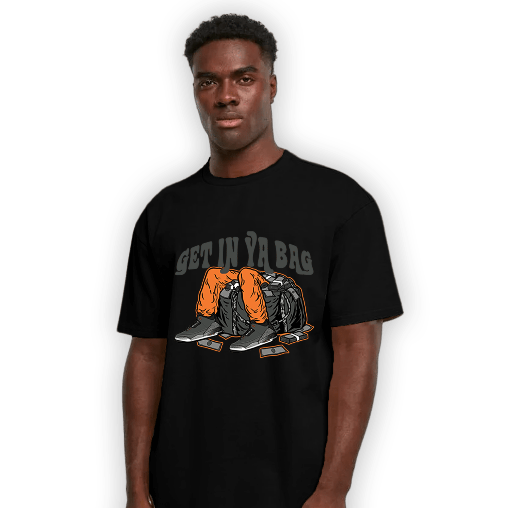 Fear Pack 3s T Shirt Match Get In Ya Bag - NastyJamz