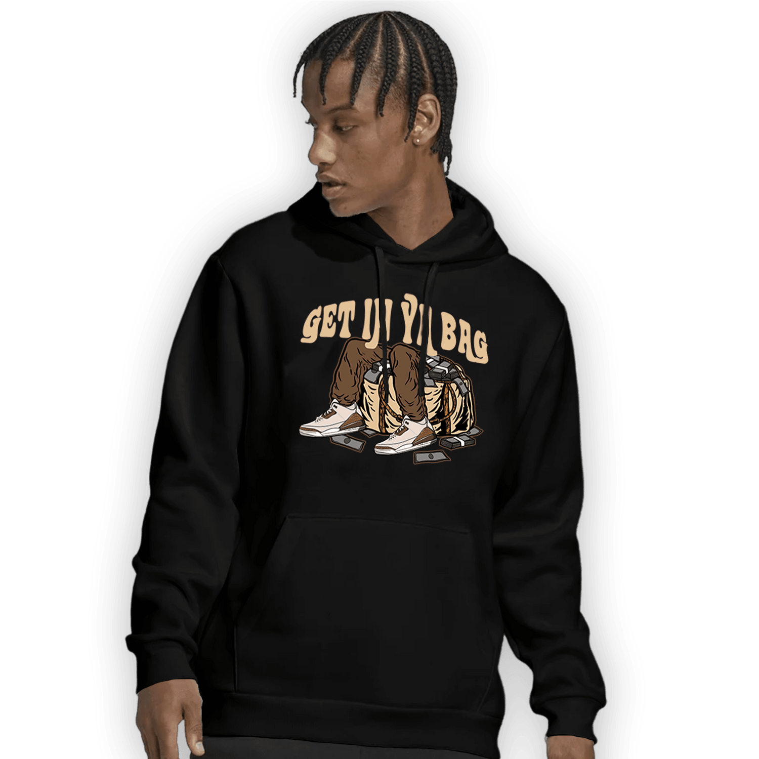 Palomino 3s Hoodie Match Get In Ya Bag - NastyJamz