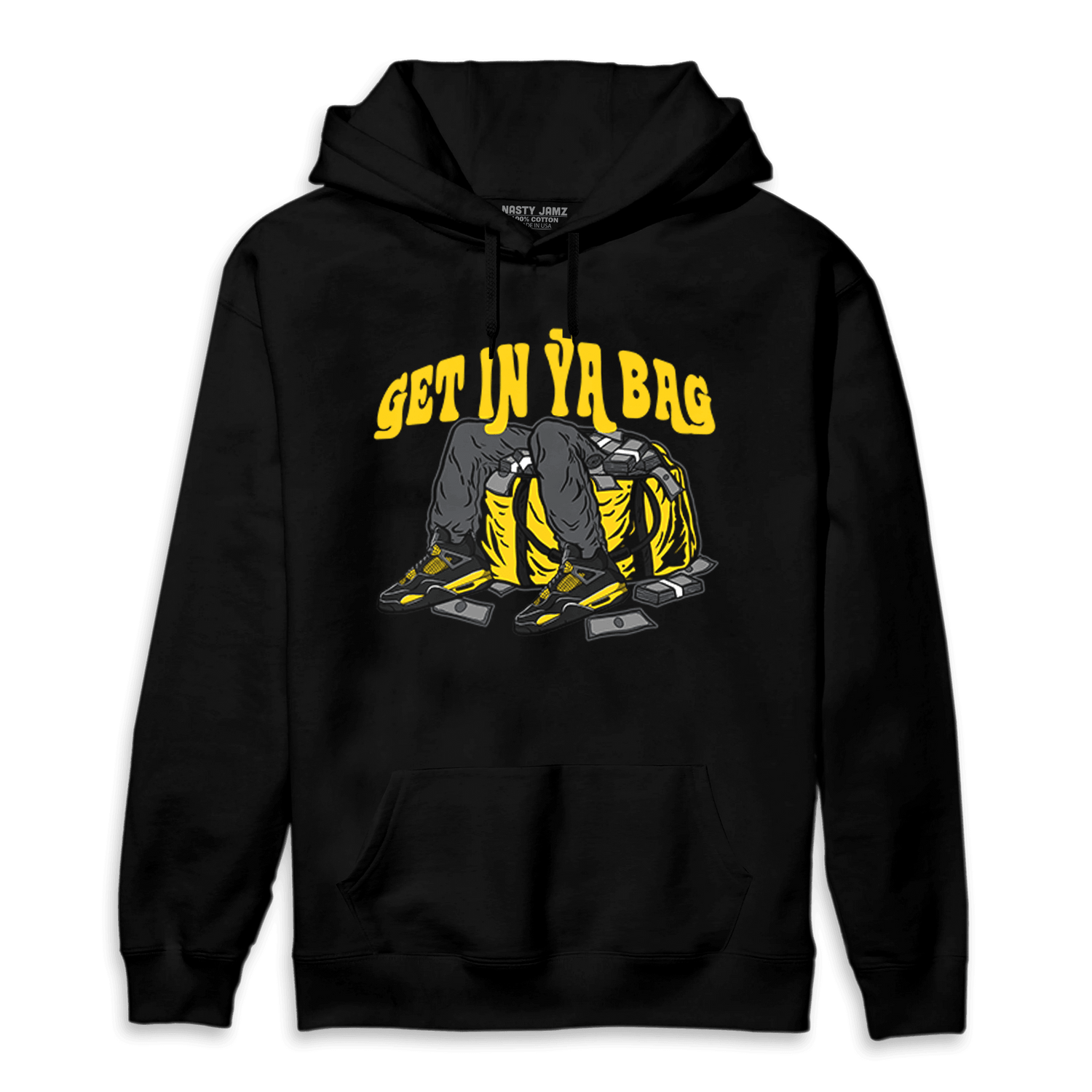Thunder 4s Hoodie Match Get In Ya Bag - NastyJamz