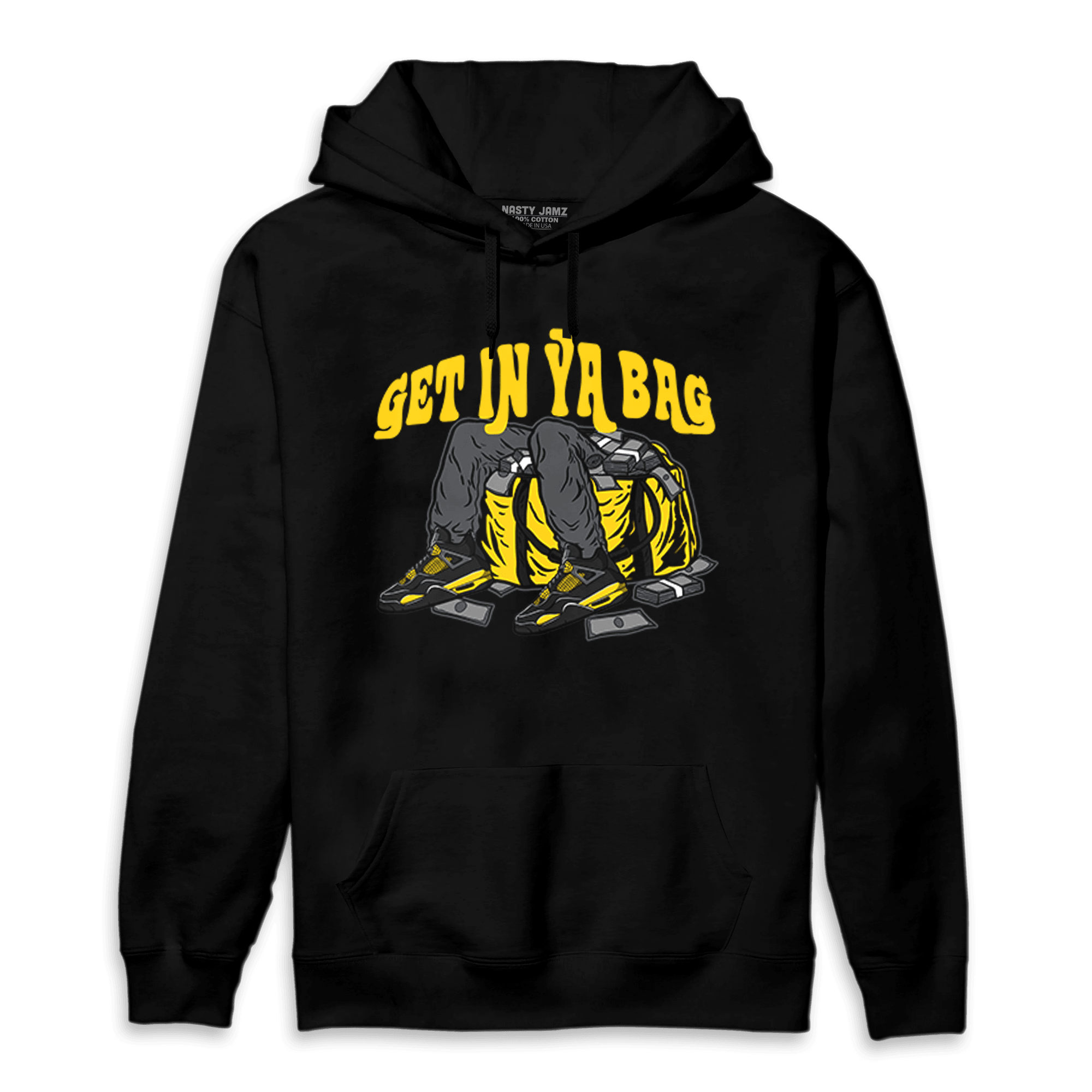 Thunder 4s Hoodie Match Get In Ya Bag - NastyJamz