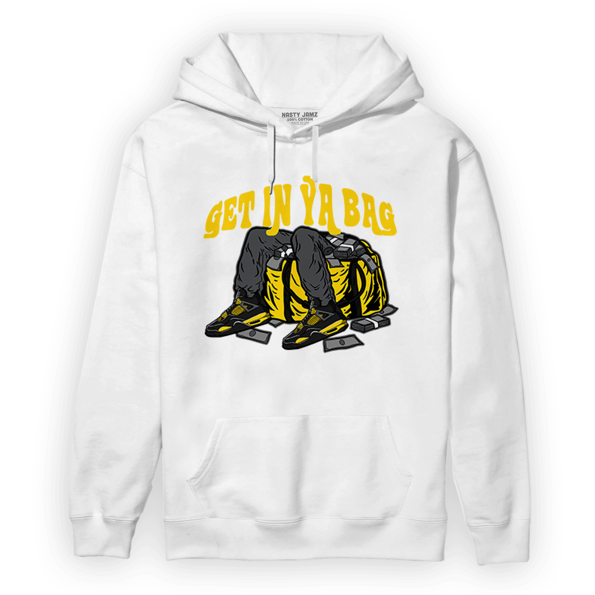 Thunder 4s Hoodie Match Get In Ya Bag - NastyJamz