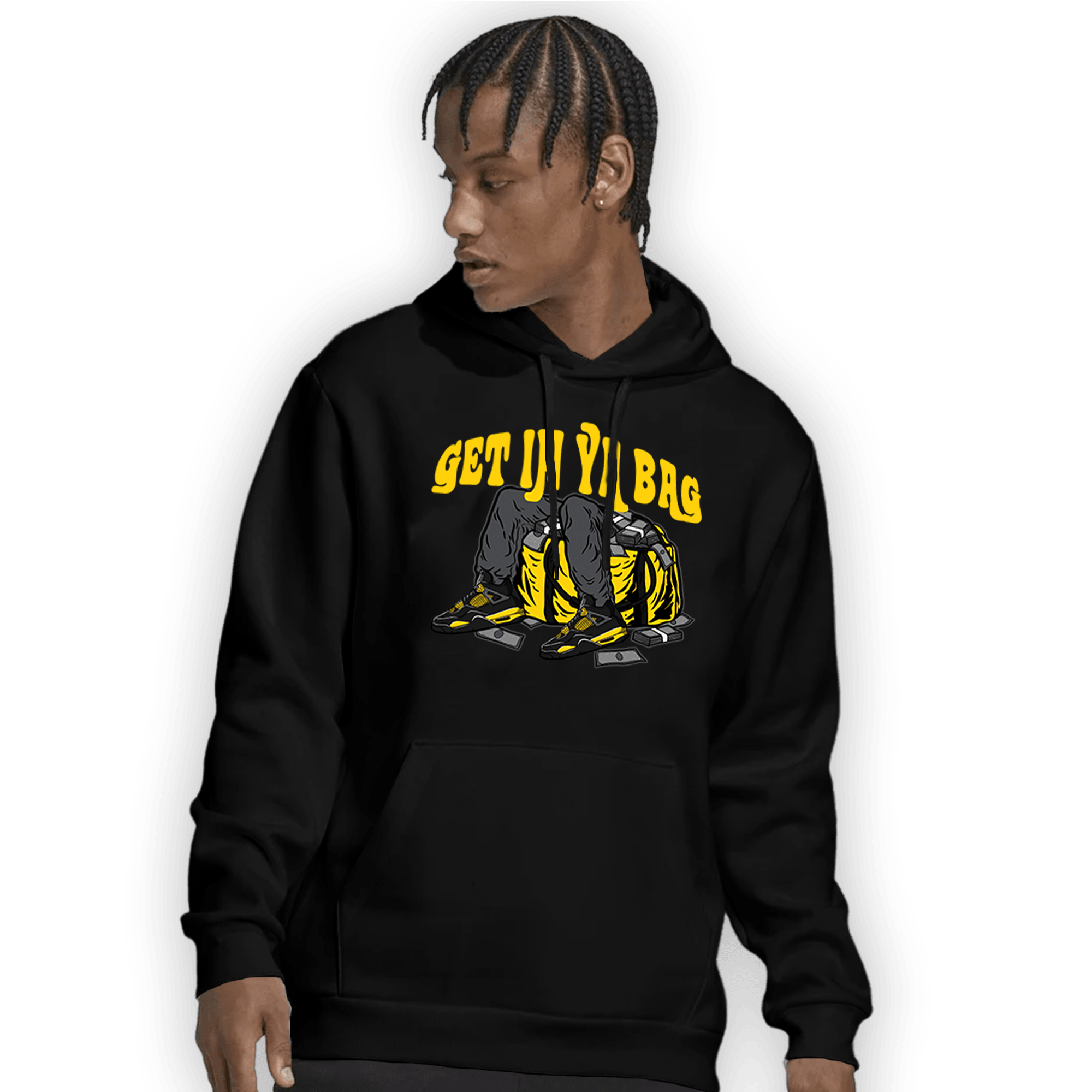 Thunder 4s Hoodie Match Get In Ya Bag - NastyJamz