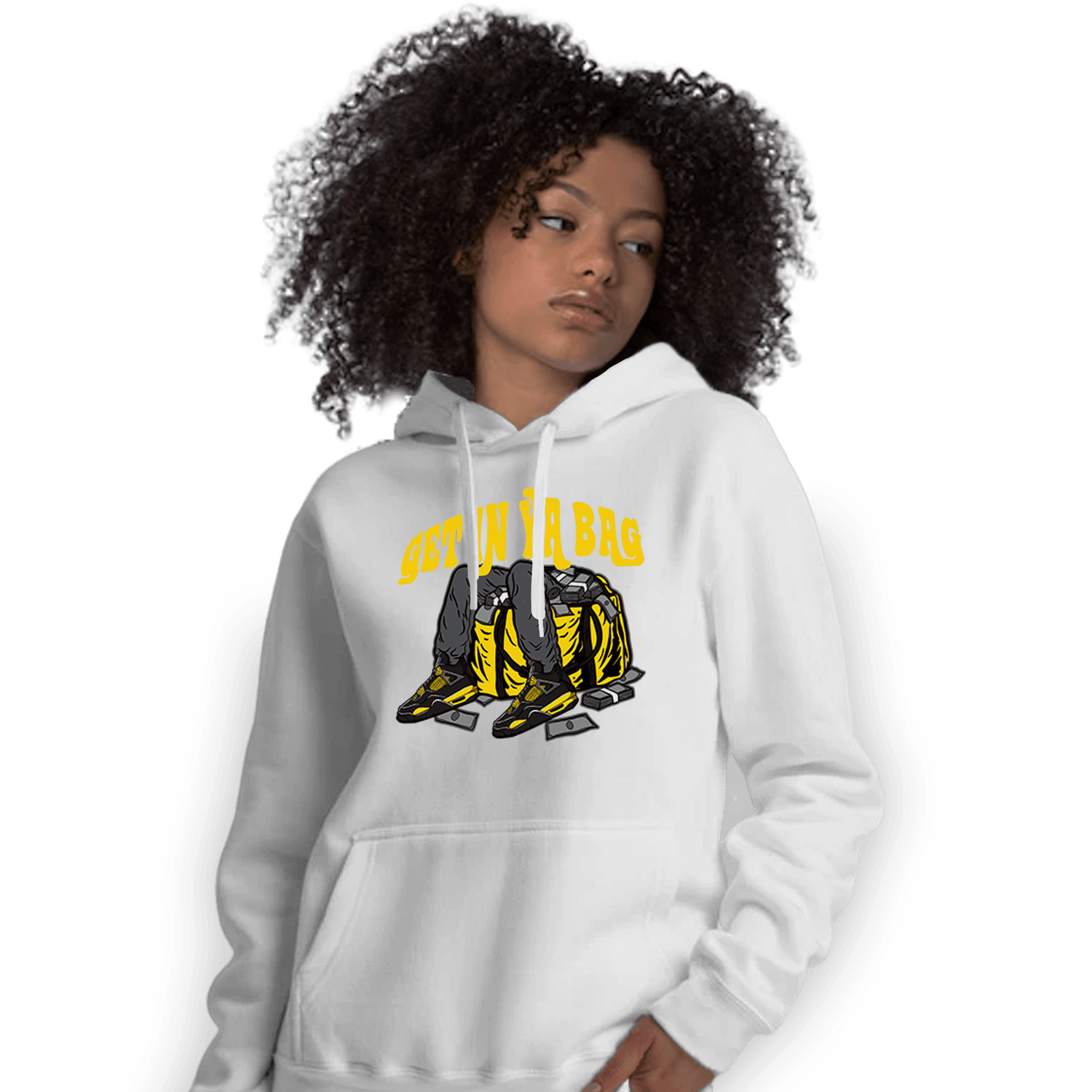 Thunder 4s Hoodie Match Get In Ya Bag - NastyJamz