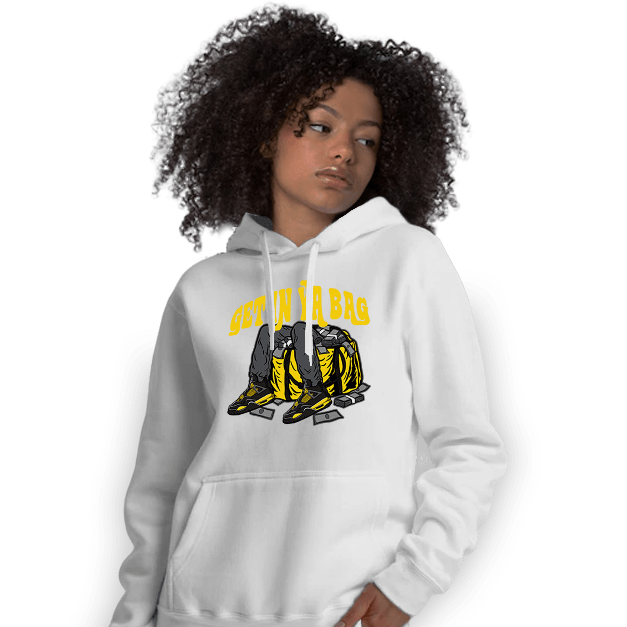 Thunder 4s Hoodie Match Get In Ya Bag - NastyJamz