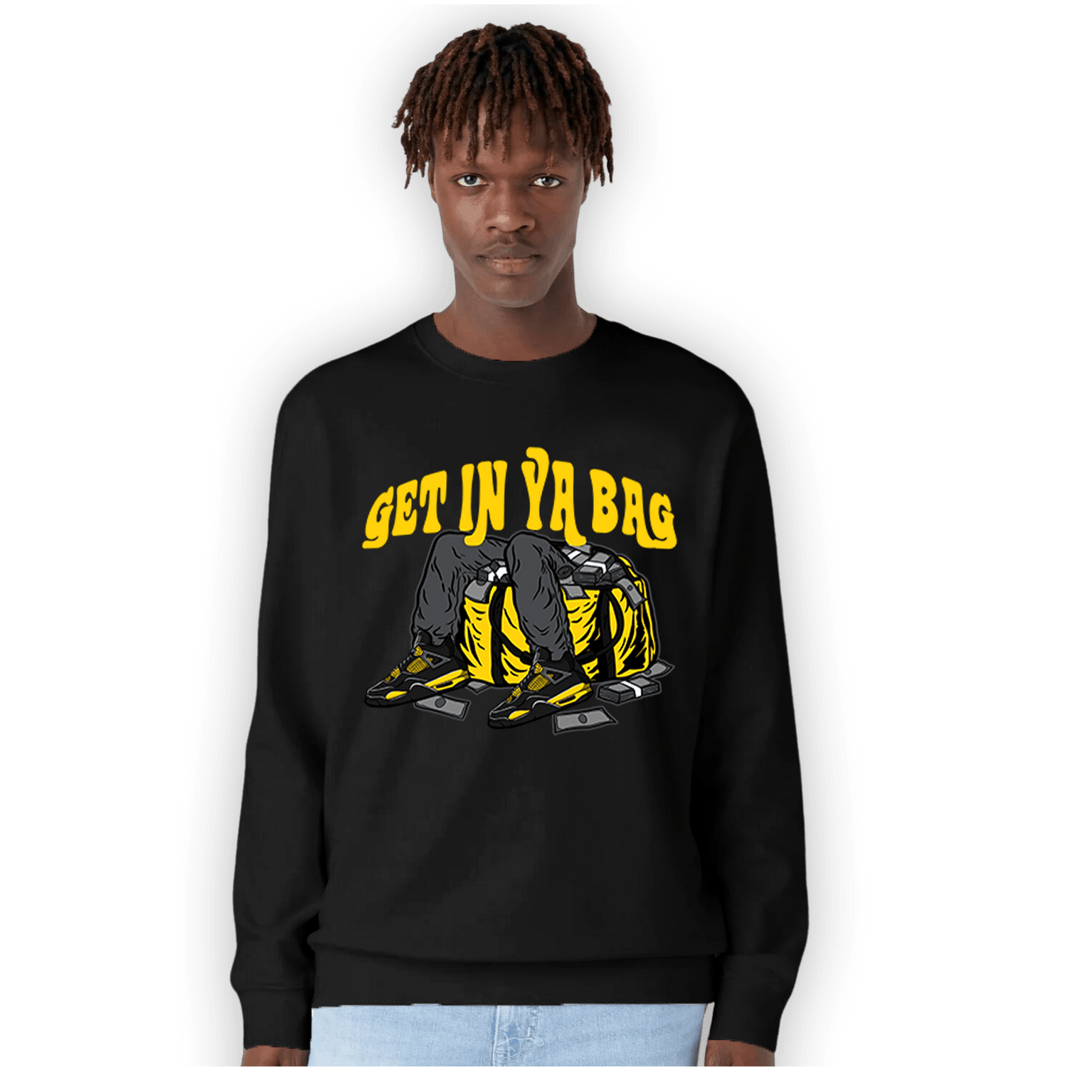 Thunder 4s Sweatshirt Match Get In Ya Bag - NastyJamz