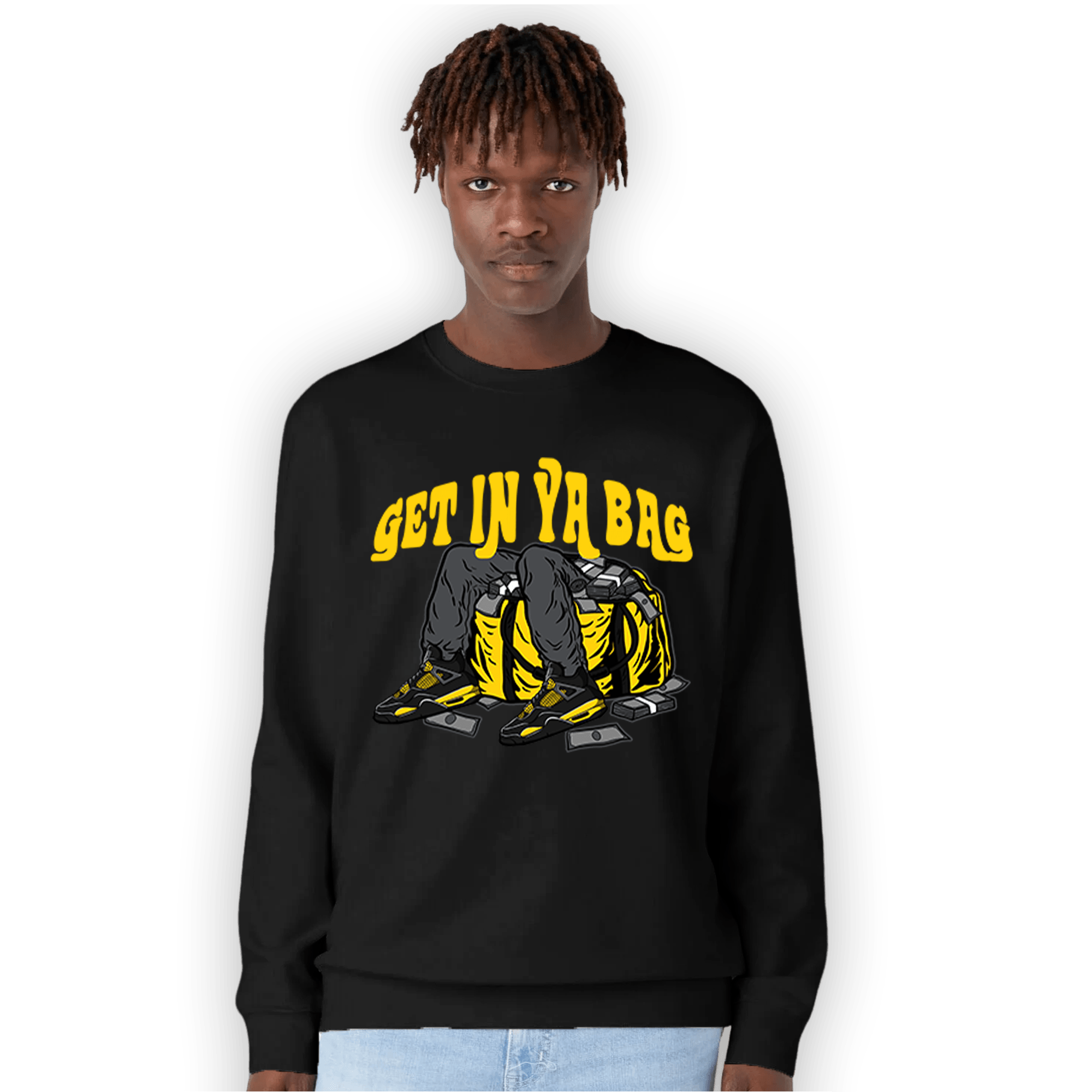 Thunder 4s Sweatshirt Match Get In Ya Bag - NastyJamz