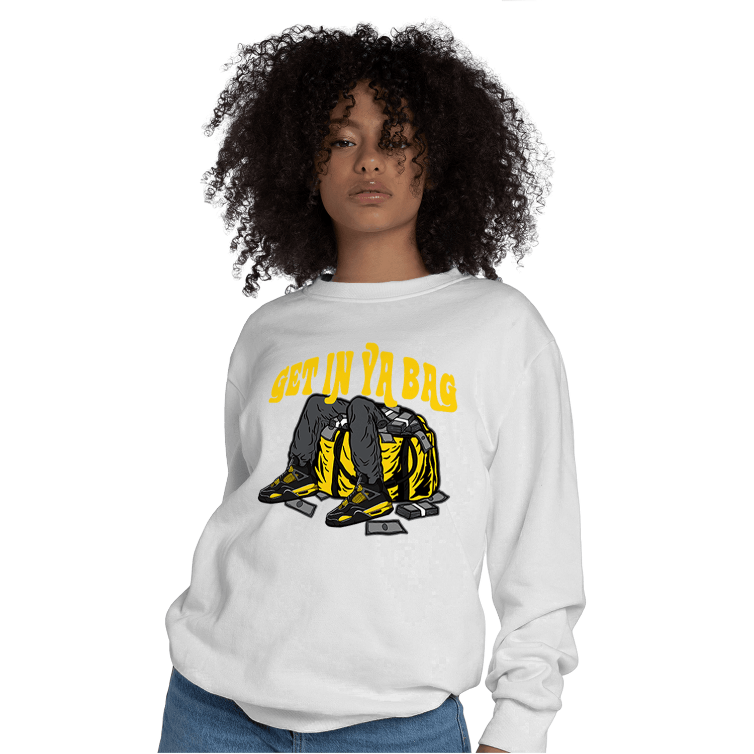Thunder 4s Sweatshirt Match Get In Ya Bag - NastyJamz