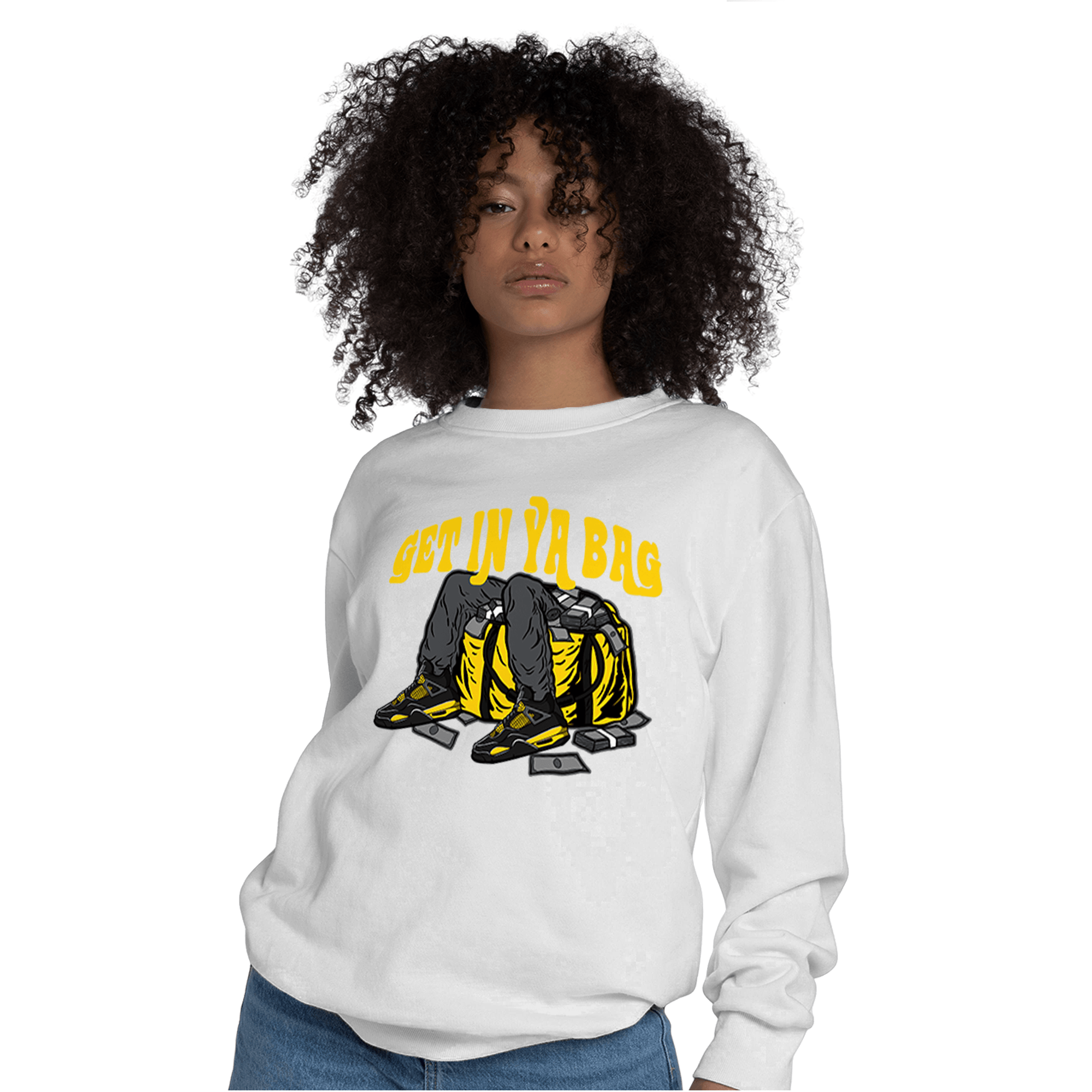 Thunder 4s Sweatshirt Match Get In Ya Bag - NastyJamz