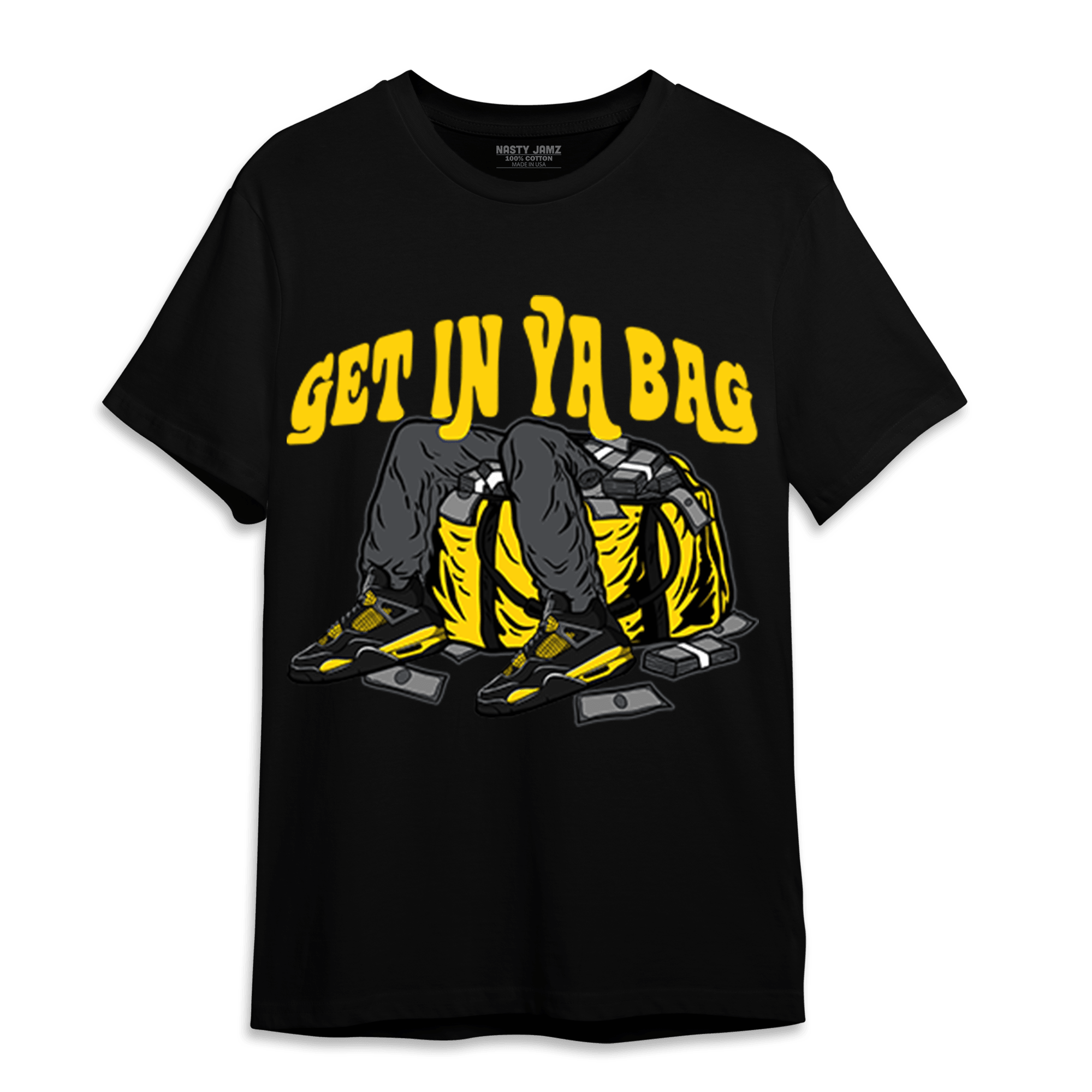Thunder 4s T Shirt Match Get In Ya Bag - NastyJamz