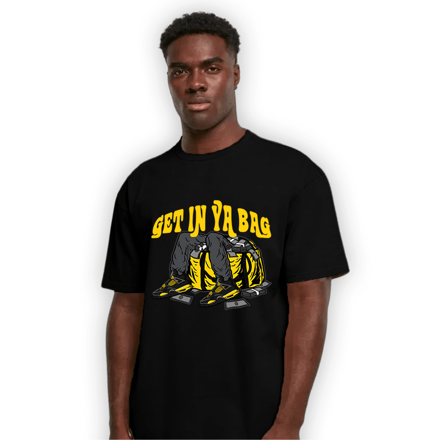 Thunder 4s T Shirt Match Get In Ya Bag - NastyJamz