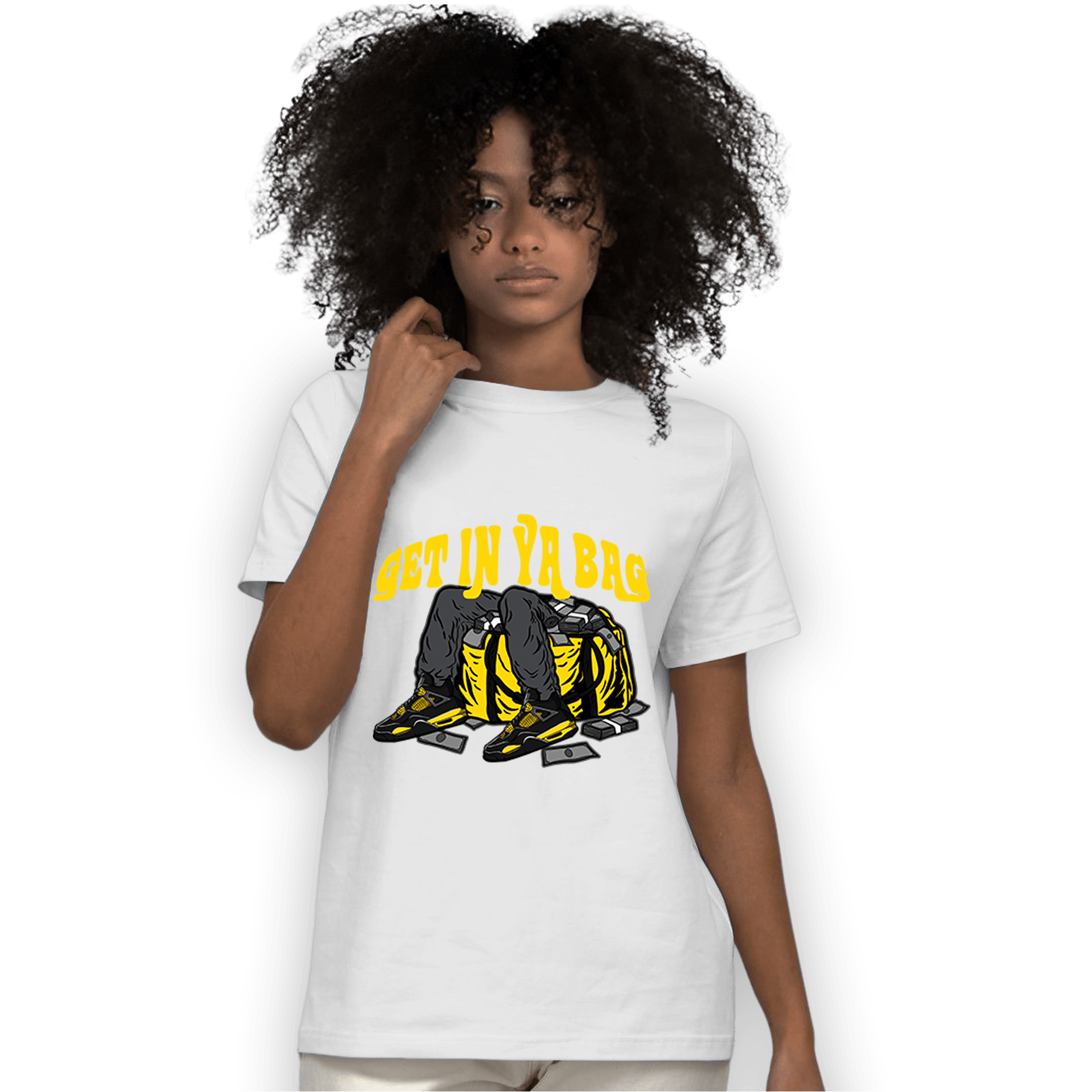 Thunder 4s T Shirt Match Get In Ya Bag - NastyJamz