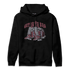Burgundy 5s Hoodie Match Get In Ya Bag - NastyJamz