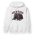 Burgundy 5s Hoodie Match Get In Ya Bag - NastyJamz