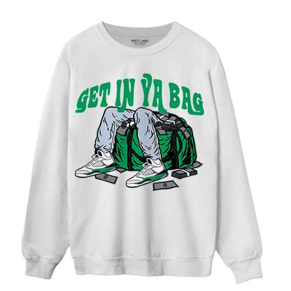 Lucky Green 5s Sweatshirt Match Get In Ya Bag - NastyJamz