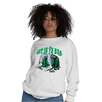 Lucky Green 5s Sweatshirt Match Get In Ya Bag - NastyJamz