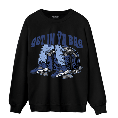 Midnight Navy 5s Sweatshirt Match Get In Ya Bag - NastyJamz