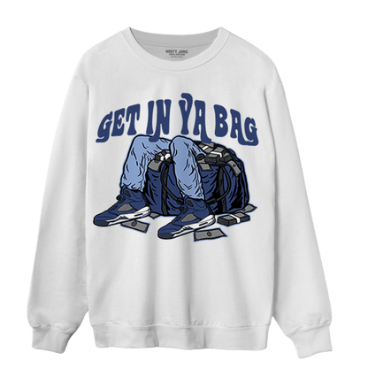 Midnight Navy 5s Sweatshirt Match Get In Ya Bag - NastyJamz