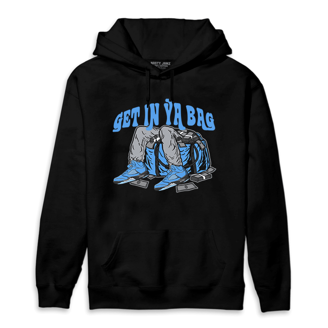 University Blue 5s Hoodie Match Get In Ya Bag - NastyJamz