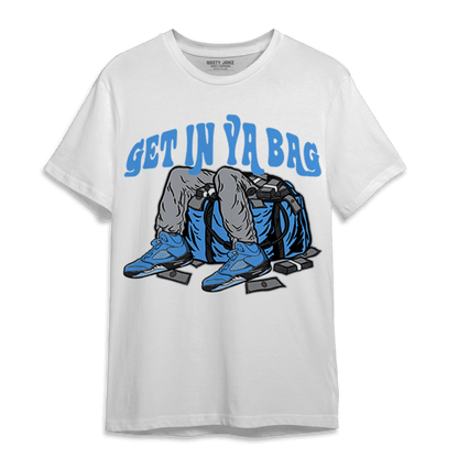 University Blue 5s T Shirt Match Get In Ya Bag - NastyJamz