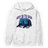 Aqua 6s Hoodie Match Get In Ya Bag - NastyJamz
