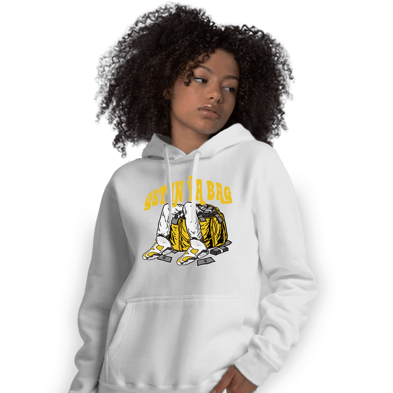 Yellow Ochre 6s Hoodie Match Get In Ya Bag - NastyJamz