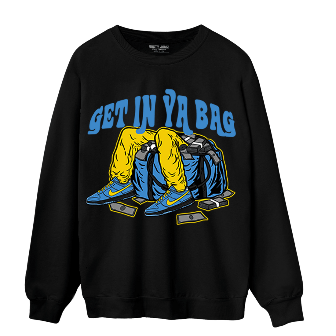 SB Dunk Bubbles Sweatshirt Match Get In Ya Bag - NastyJamz