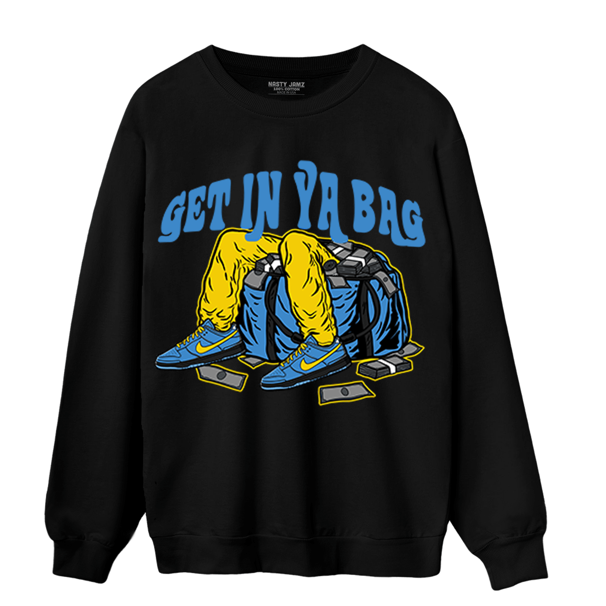 SB Dunk Bubbles Sweatshirt Match Get In Ya Bag - NastyJamz