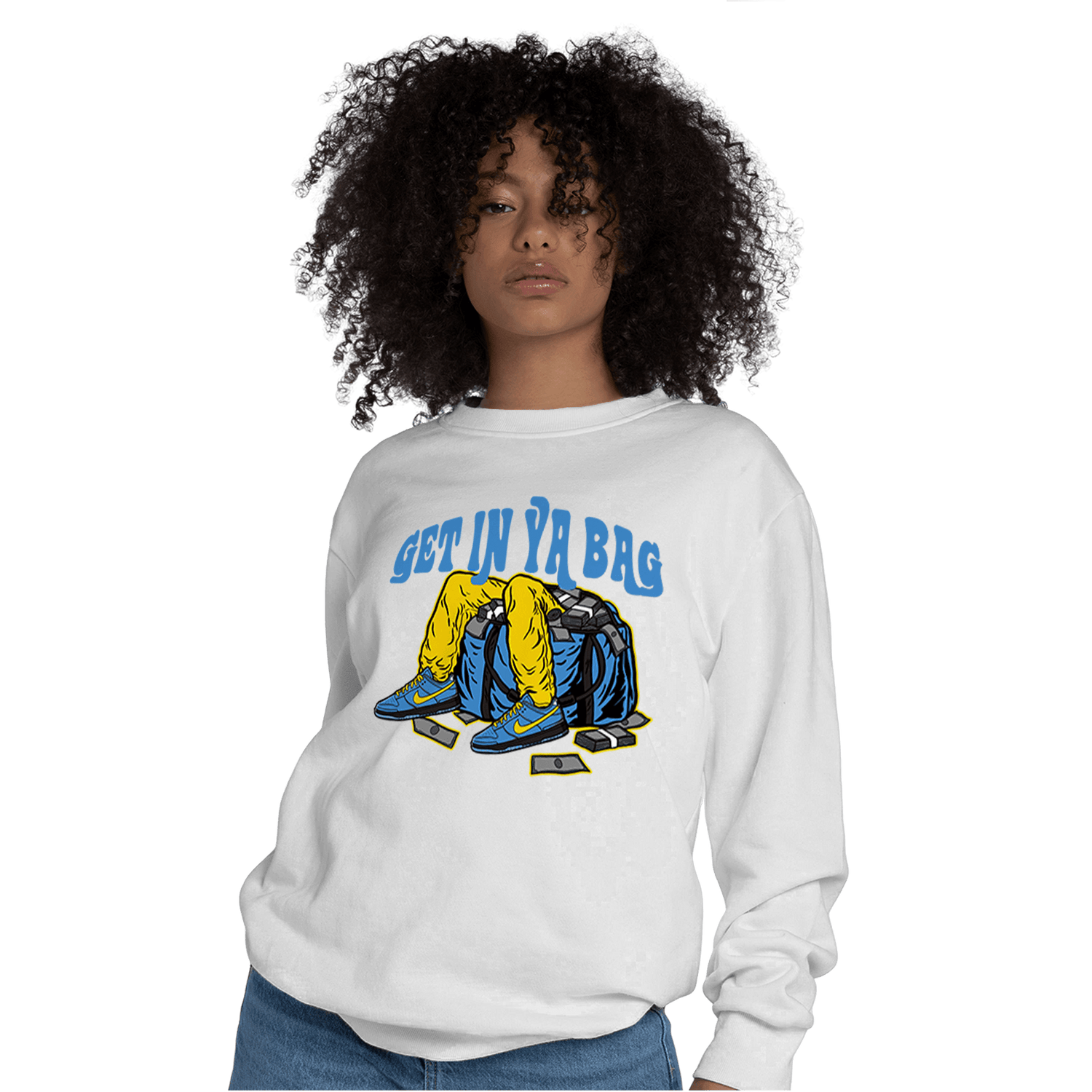 SB Dunk Bubbles Sweatshirt Match Get In Ya Bag - NastyJamz