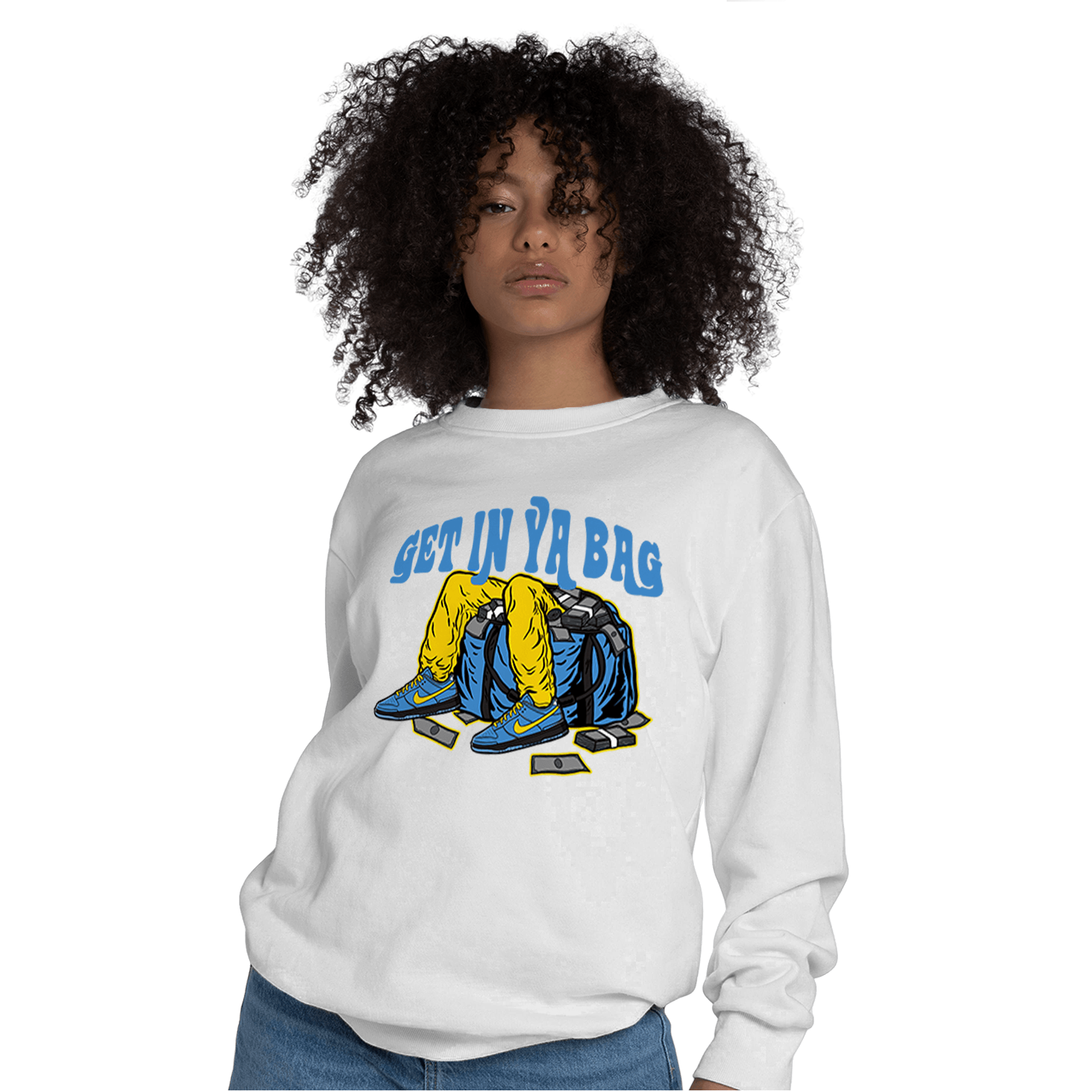 SB Dunk Bubbles Sweatshirt Match Get In Ya Bag - NastyJamz