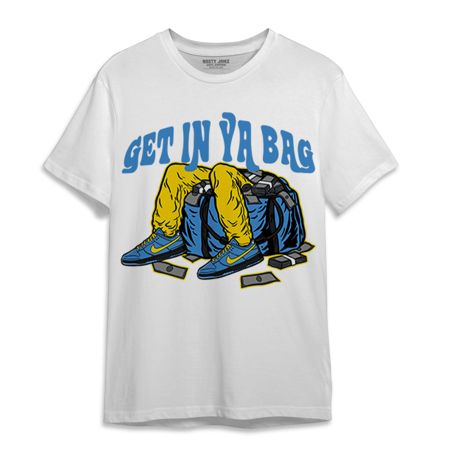 SB Dunk Bubbles T Shirt Match Get In Ya Bag - NastyJamz