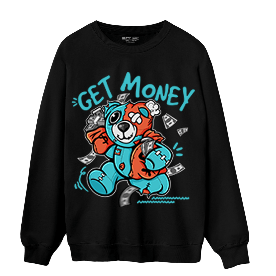 Dunk Low Dolphins Sweatshirt Match Get Money BER - NastyJamz