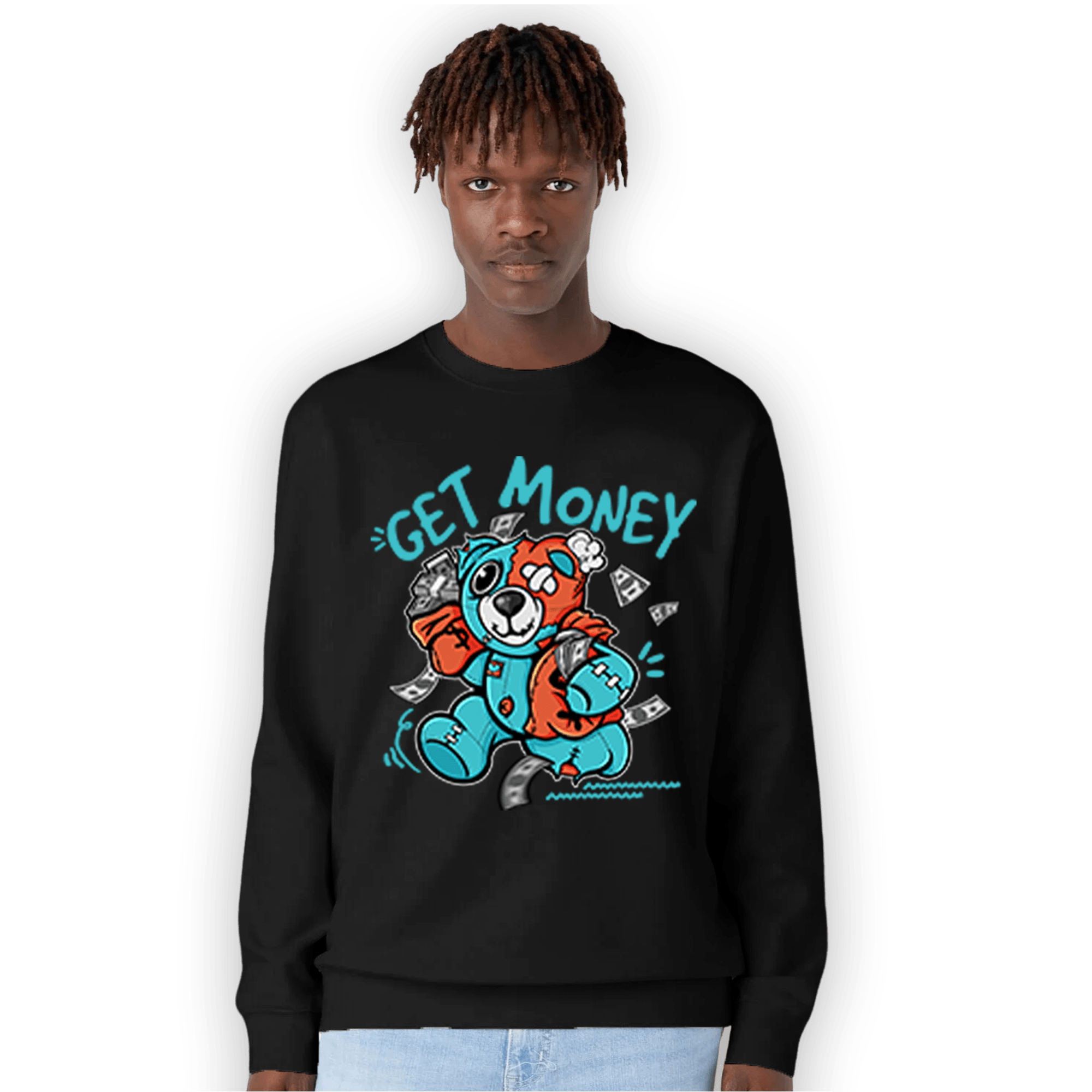 Dunk Low Dolphins Sweatshirt Match Get Money BER - NastyJamz