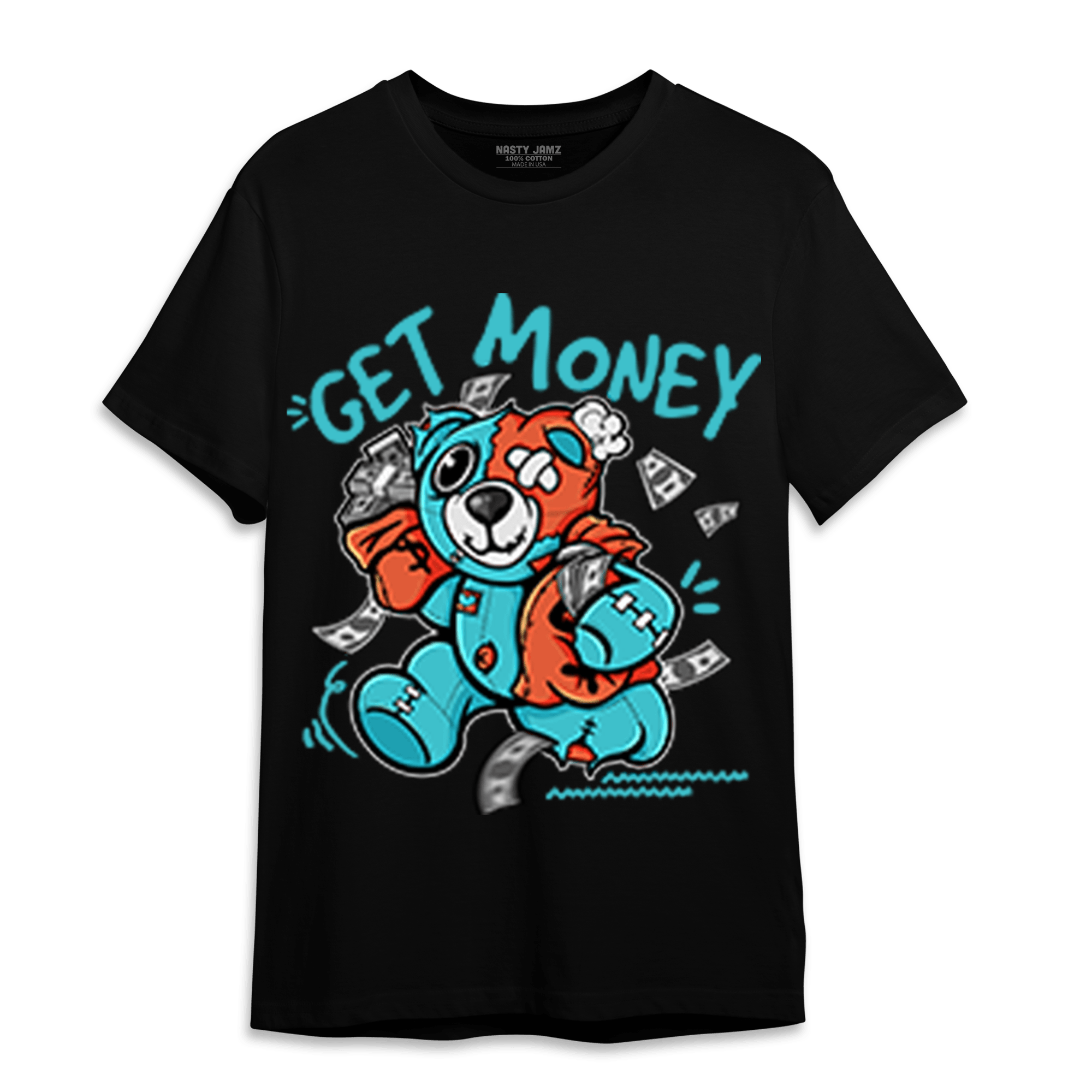 Dunk Low Dolphins T Shirt Match Get Money BER - NastyJamz