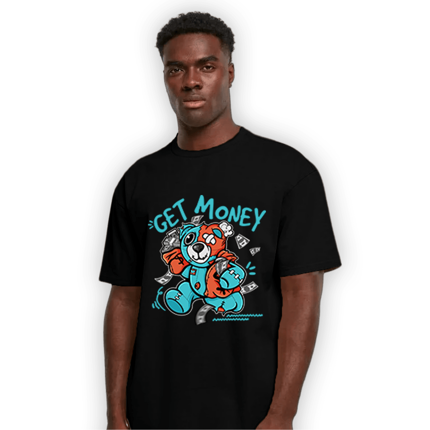 Dunk Low Dolphins T Shirt Match Get Money BER - NastyJamz