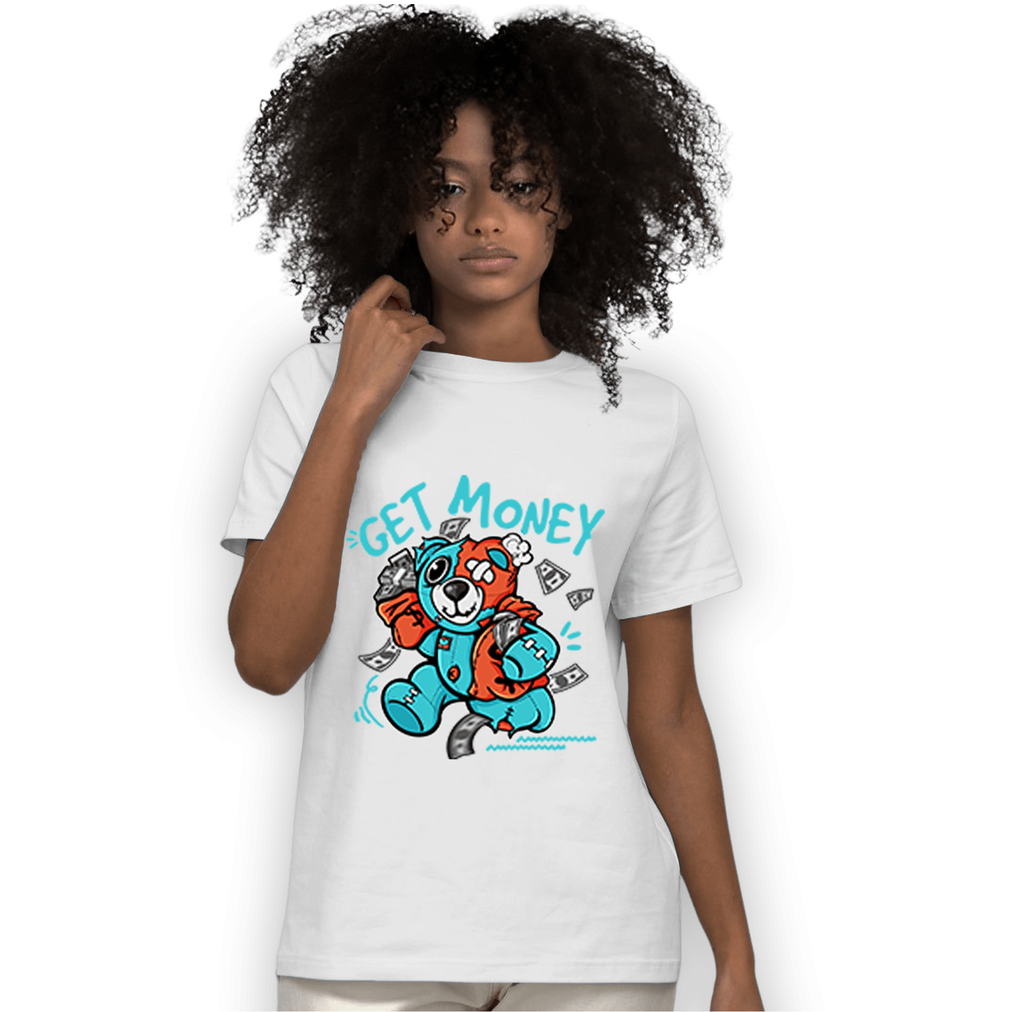 Dunk Low Dolphins T Shirt Match Get Money BER - NastyJamz