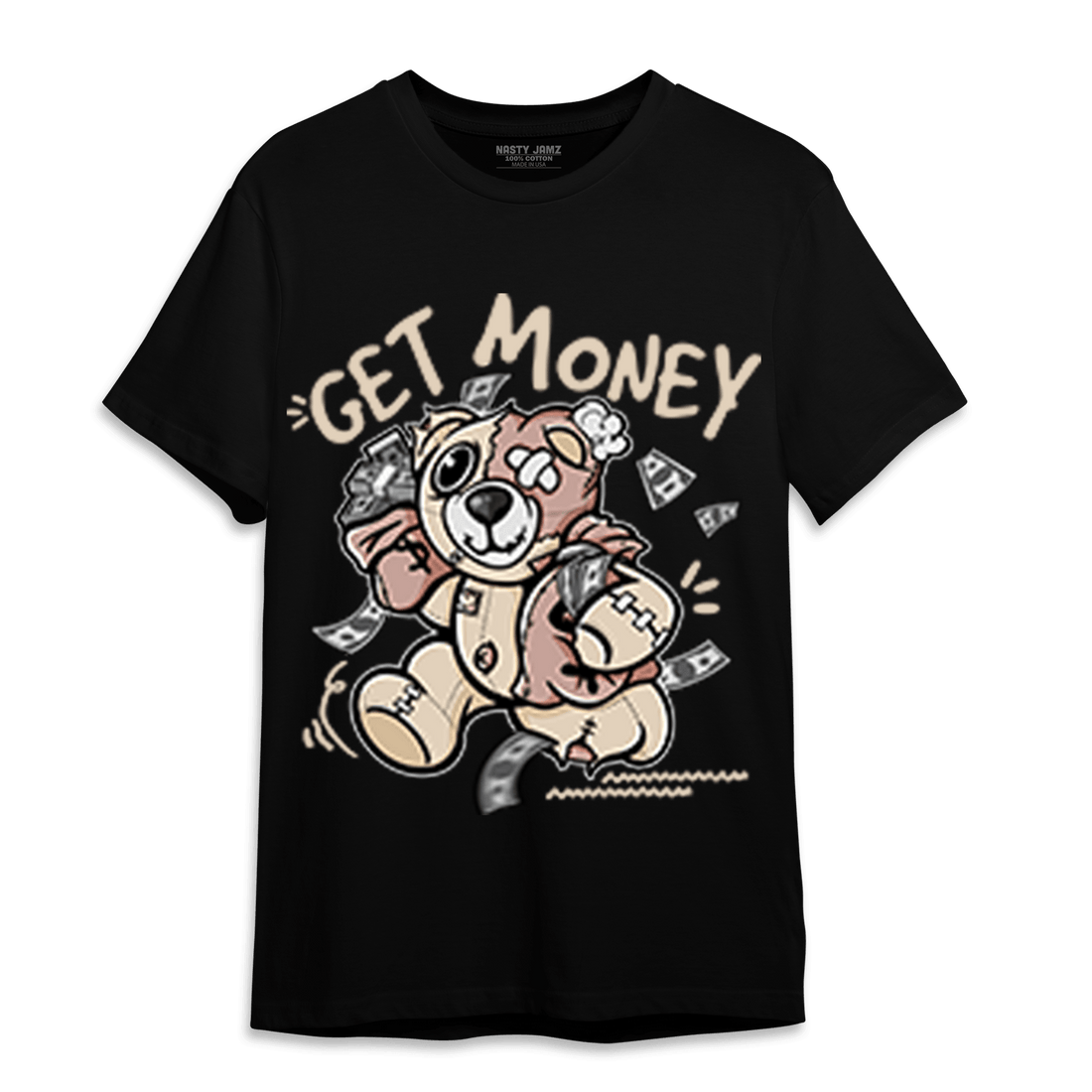 Dunk Low Twist Sanddrift T Shirt Match Get Money BER - NastyJamz