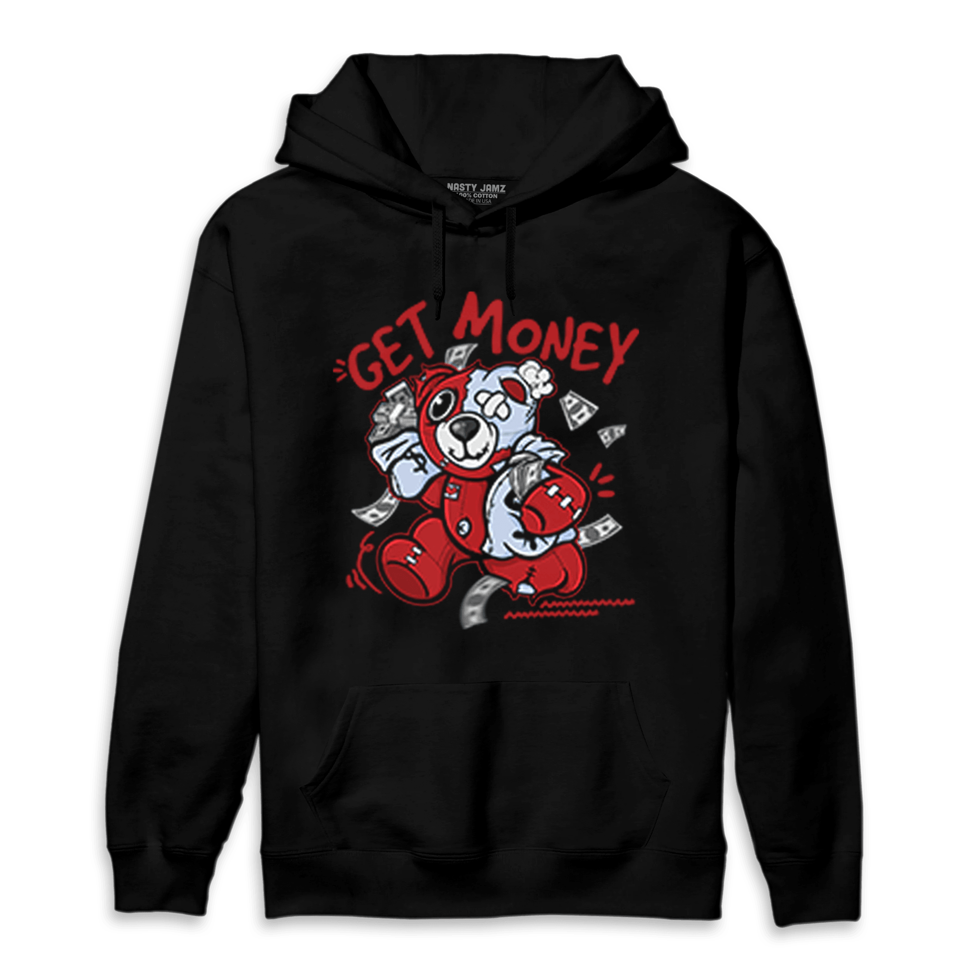 Cherry 11s Hoodie Match Get Money BER - NastyJamz