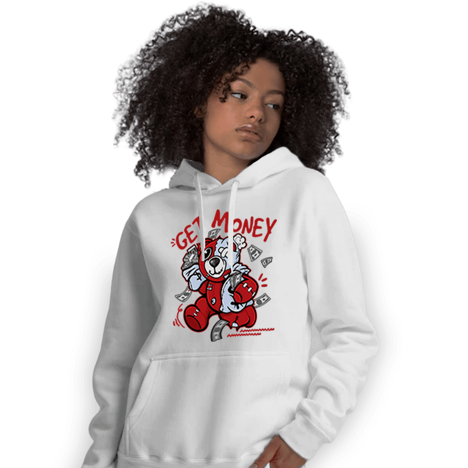 Cherry 11s Hoodie Match Get Money BER - NastyJamz