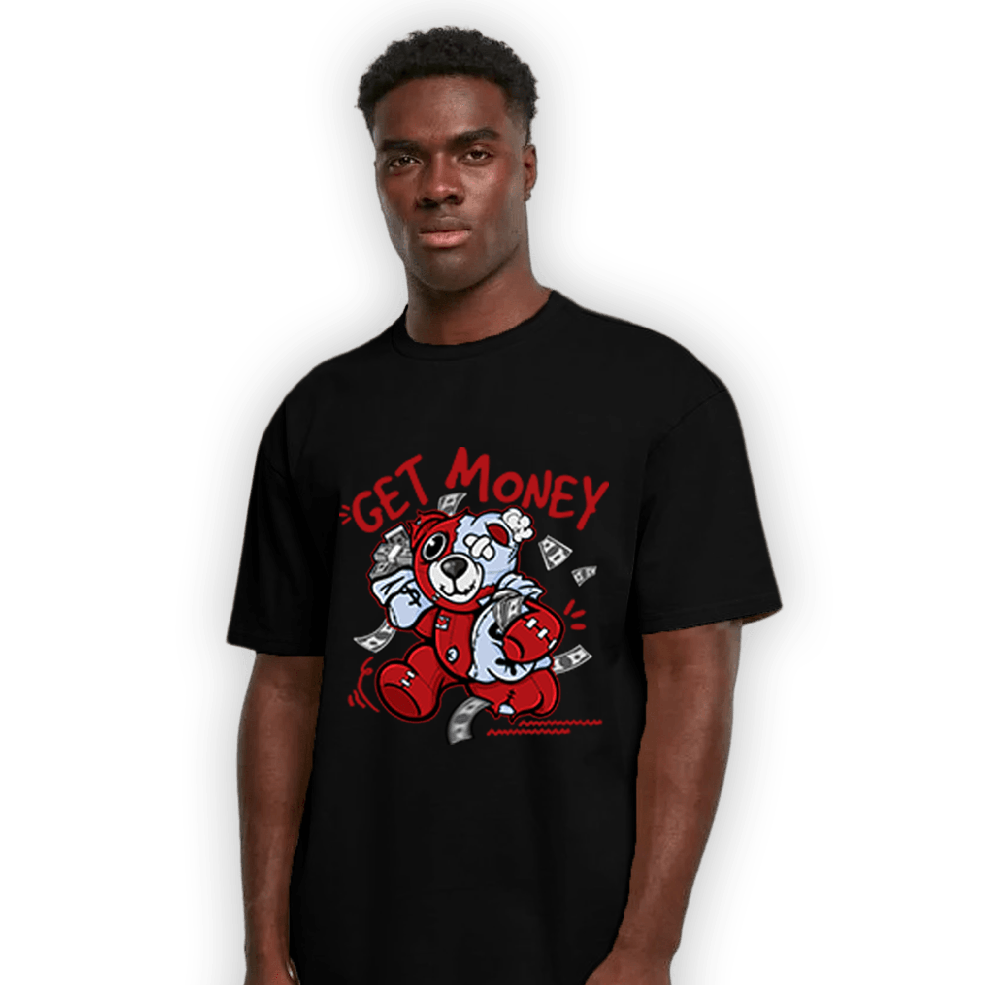 Cherry 11s T Shirt Match Get Money BER - NastyJamz