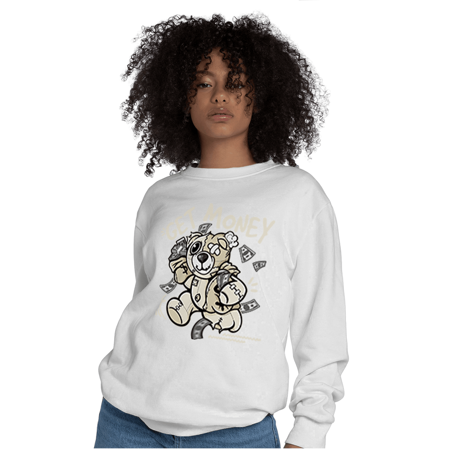 Gratitude 11s Sweatshirt Match Get Money BER - NastyJamz