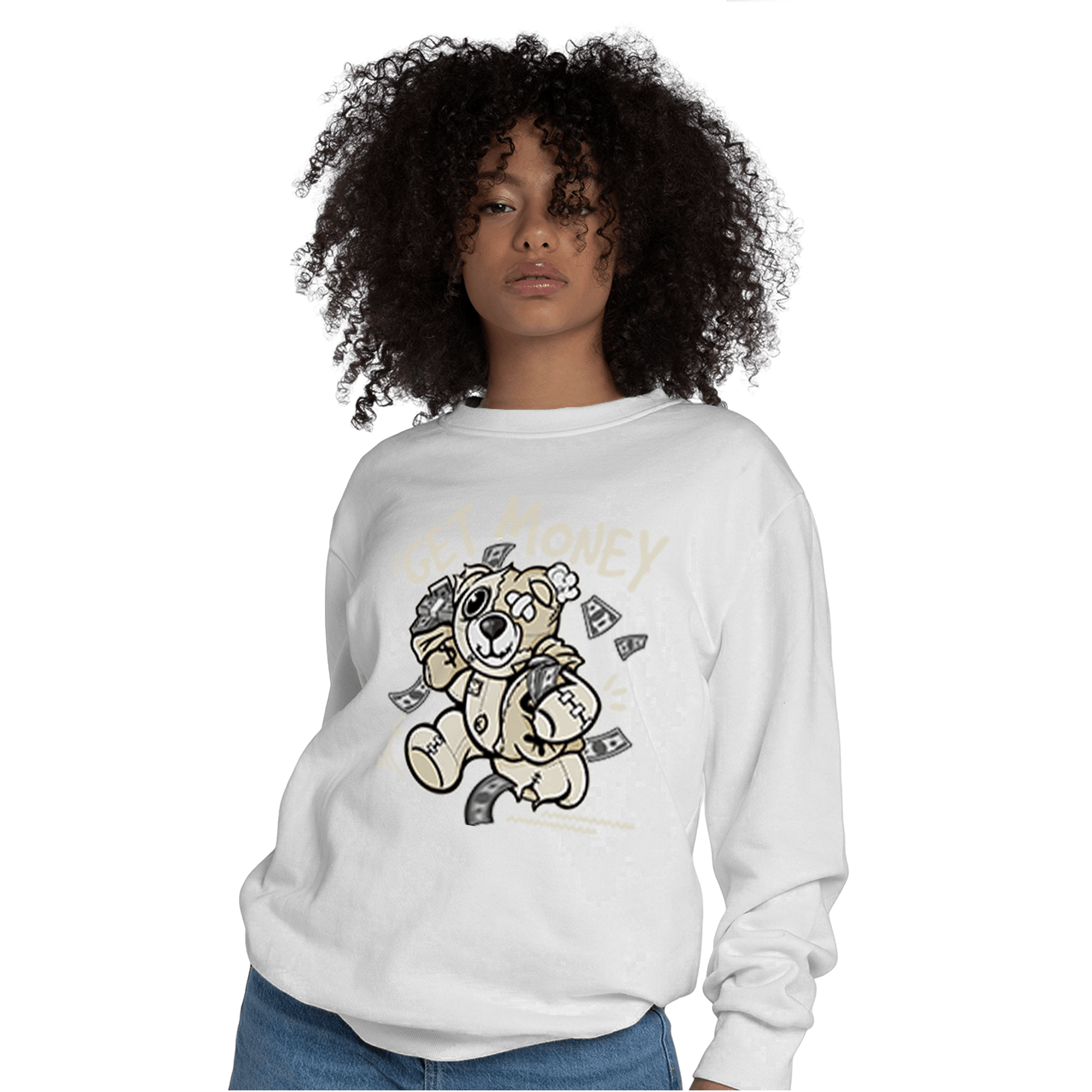 Gratitude 11s Sweatshirt Match Get Money BER - NastyJamz