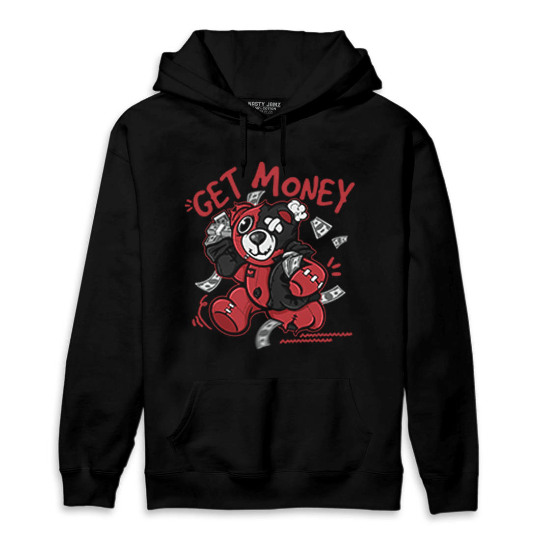 Cherry 12s Hoodie Match Get Money BER - NastyJamz