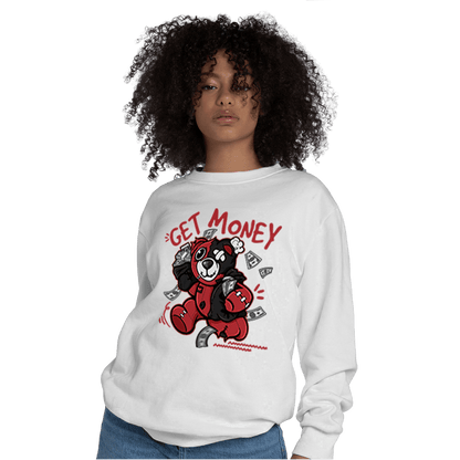 Cherry 12s Sweatshirt Match Get Money BER - NastyJamz
