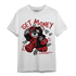 Cherry 12s T Shirt Match Get Money BER - NastyJamz