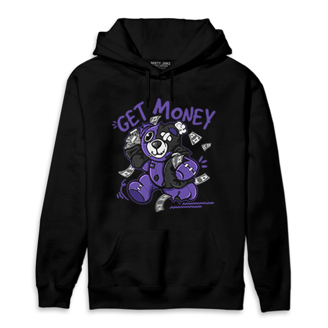 Field Purple 12s Hoodie Match Get Money BER - NastyJamz