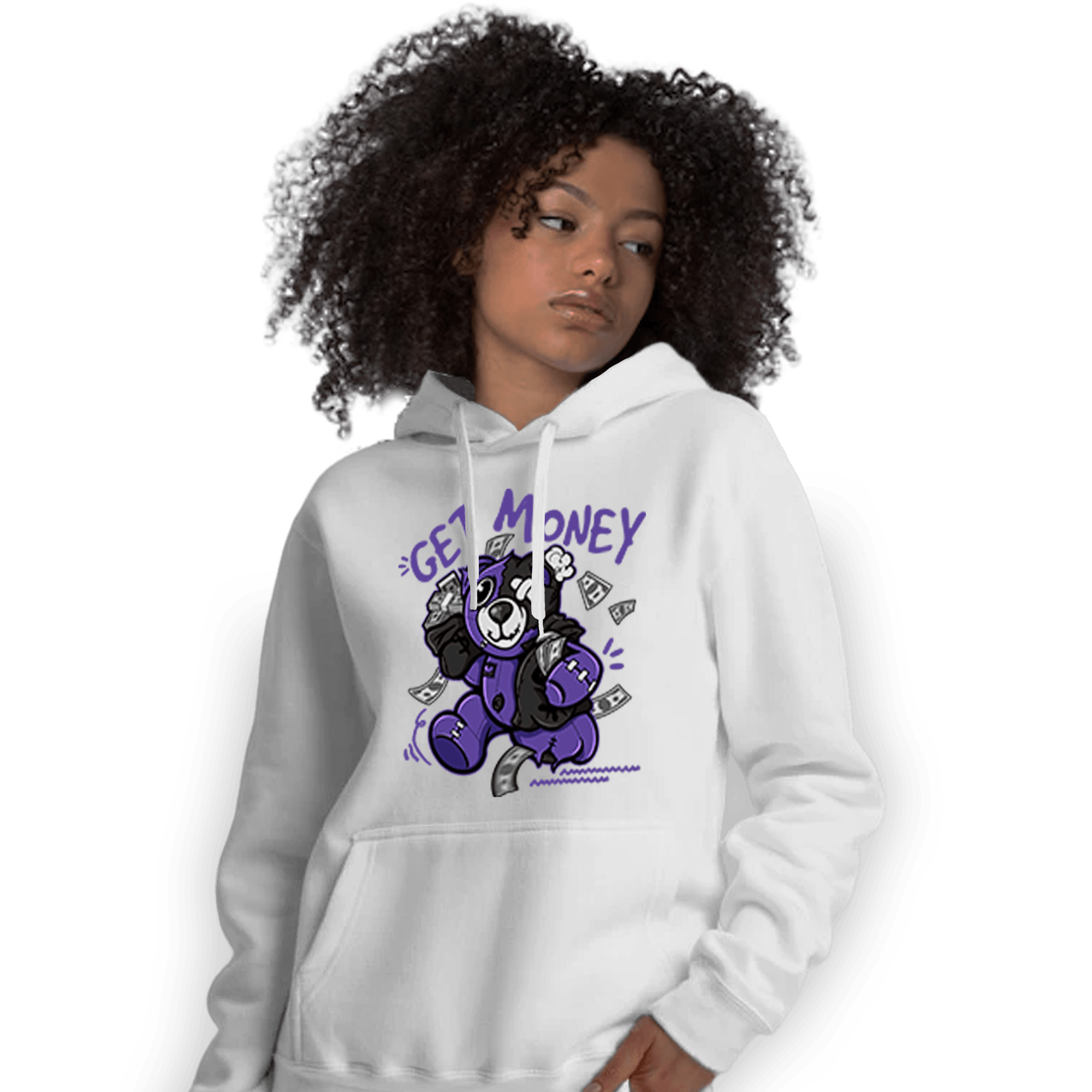Field Purple 12s Hoodie Match Get Money BER - NastyJamz