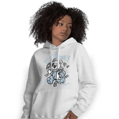 Blue Grey 13s Hoodie Match Get Money BER - NastyJamz