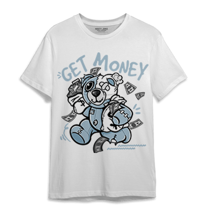 Blue Grey 13s T Shirt Match Get Money BER - NastyJamz